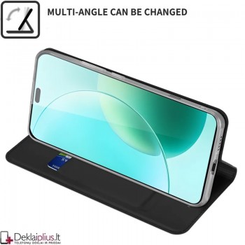 Dux Ducis Skin Pro dirbtinės odos dėklas - juodas (Huawei Honor 400 Lite) Dux Ducis Skin Pro dirbtinės odos dėklas - juodas (Huawei Honor 400 Lite)